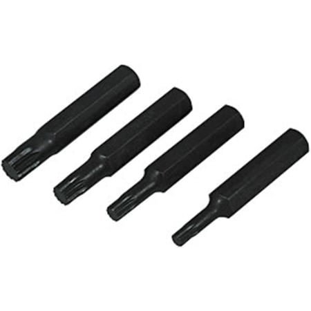 Tool Time Triple Square- 12 Point Bit Set- 4 Pc TO2688668